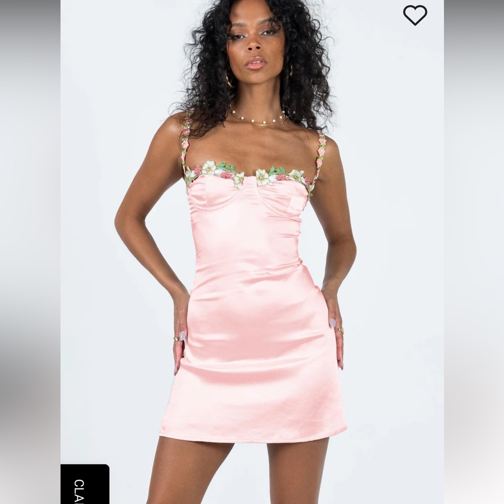 Princess Polly Kenzie pink dress size 2